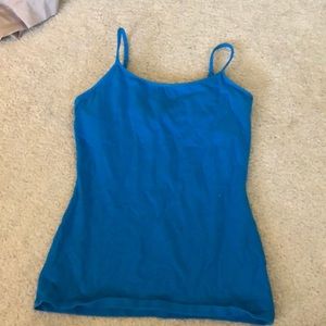 Blue express tank top
